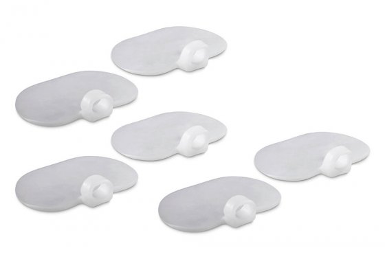 Fußballen Gel-Polster, 6er Set, mindern Druck und Reibung 