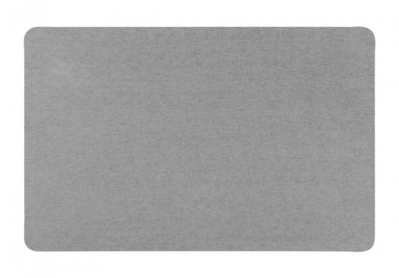 Schnelltrocknende Badematte Grau, aus 100 % Polyester 