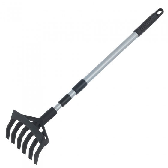 Gartenhacke und Kultivator 2in1 mit Teleskopstiel, 5 Jahre Garantie 