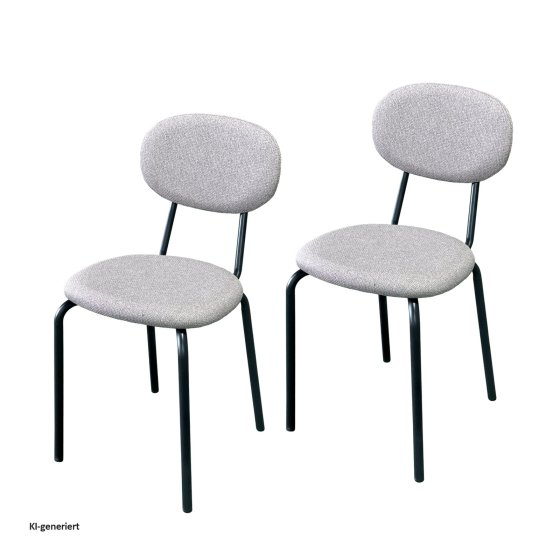 Stuhl Anella Cappucchino 2er-Set 