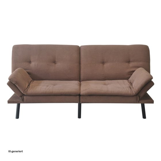 Schlafsofa Braun Kato 