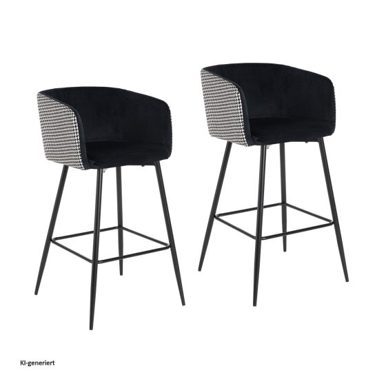 Barhocker Delray 2er-Set 