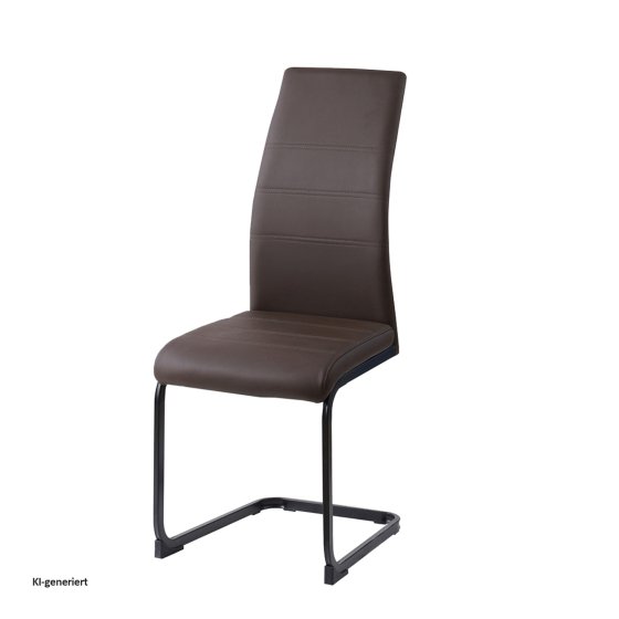 Schwingstuhl SallyP PU Braun 