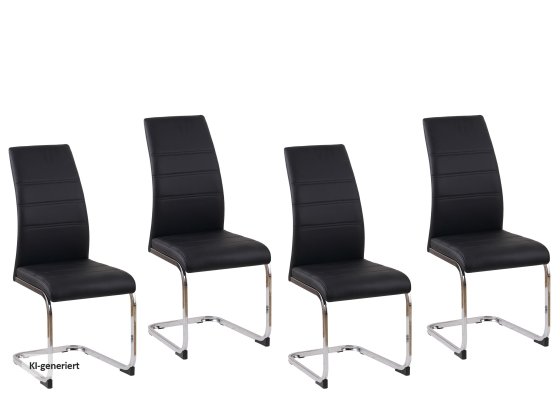 Schwingstuhl SallyC PU Schwarz 