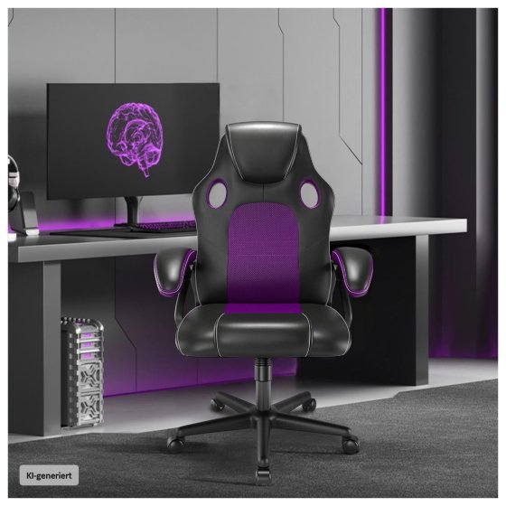 Bürostuhl Eco Daytona Lila 