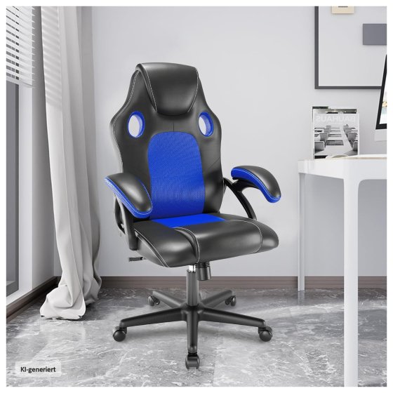 Bürostuhl ECO Daytona Blau 