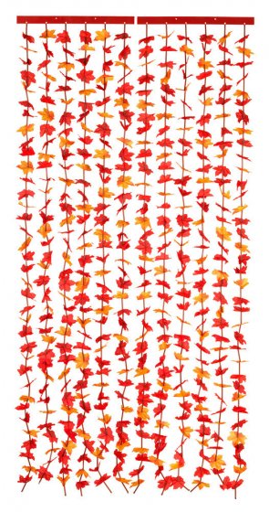 Blättervorhang Indian Summer, schützt vor Insekten & Blicken 