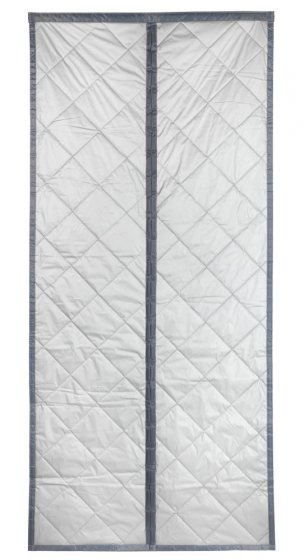 Türvorhang , mit reflektierender Außenseite 