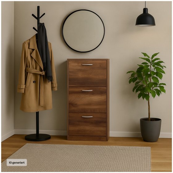 Schuhschrank Thekla Eiche 