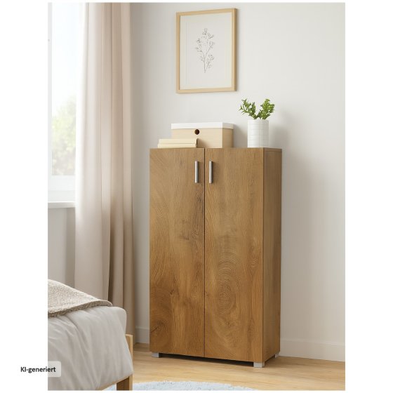 Sideboard Kommode mit 2 Türen Schrank mit Stauraum 60 x 115 cm 