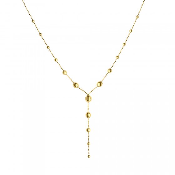 Collier 585/- Gelbgold Kugeln 