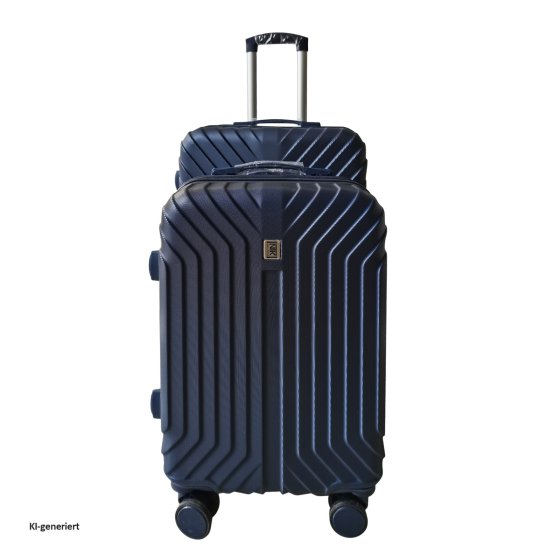 Hartschalenkoffer 2er-Set Mabell Blau 