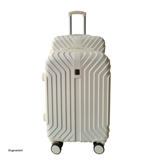 Hartschalenkoffer 2er-Set Mabell Weiß 