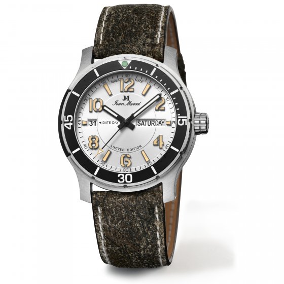 Herren Armbanduhr Edelstahl  Satiniert 24,5cm 