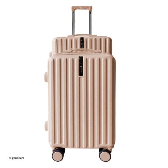Hartschalenkoffer 2er-Set Leandra Rosa 