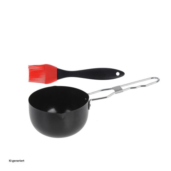 Soßentopf mit Pinsel BBQ 