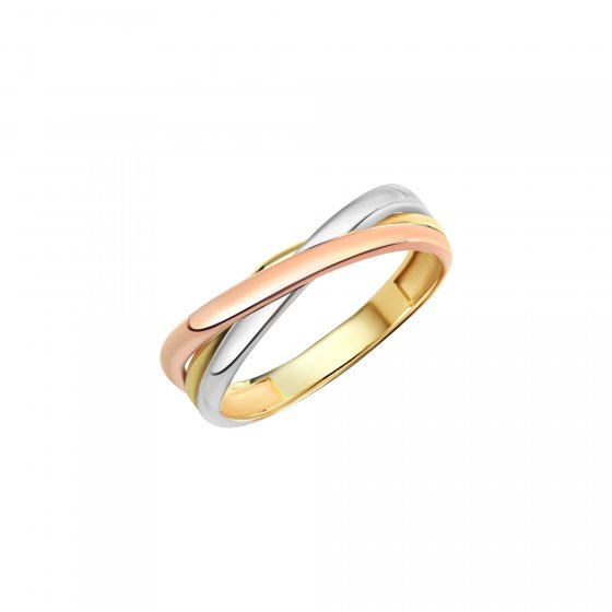 Ring Gold 333 dreifarbig 