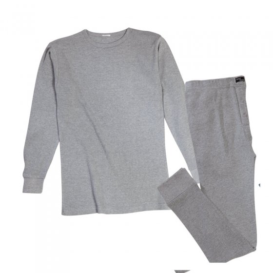 Herren-Thermowäsche-Set Silbergrau