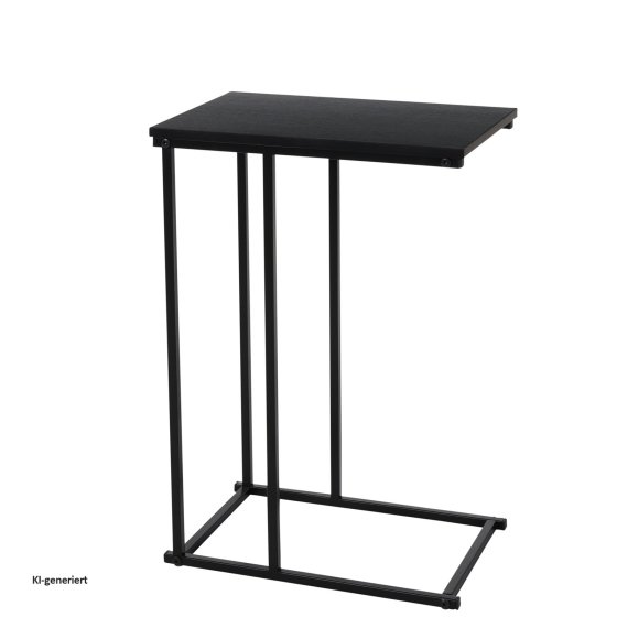 Beistelltisch Metall und MDF 