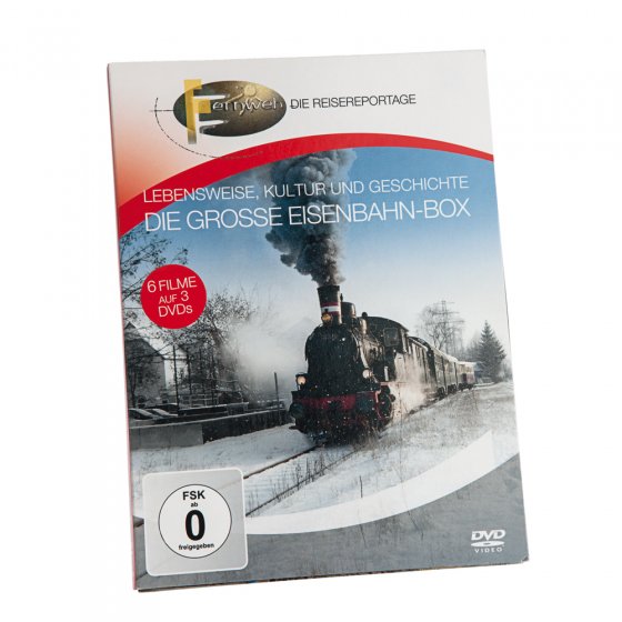 DVD-Box „Zugreisen“