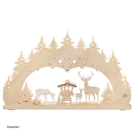3D Schwibbogen Wald 