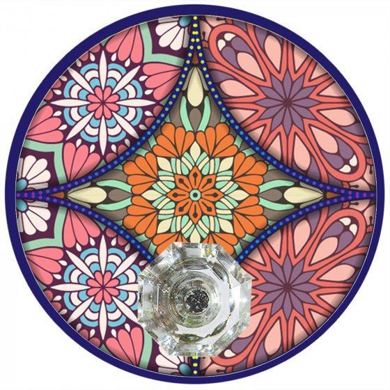 Wandhaken Mandala