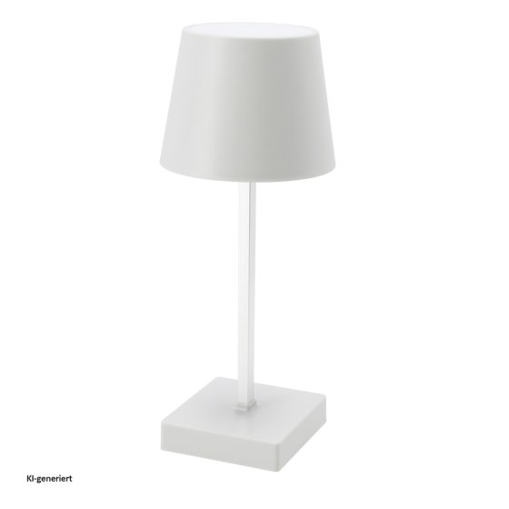 LED Tischleuchte Weiß mit Touchfunktion 
