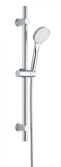 Brauseset Mod. Uno, chrom, Edelstahl, 70 cm Länge, für Durchlauferhitzer geeignet 