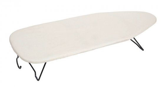 Tischbügelbrett Mod. Leona, Beige, platzsparend verstaubar 