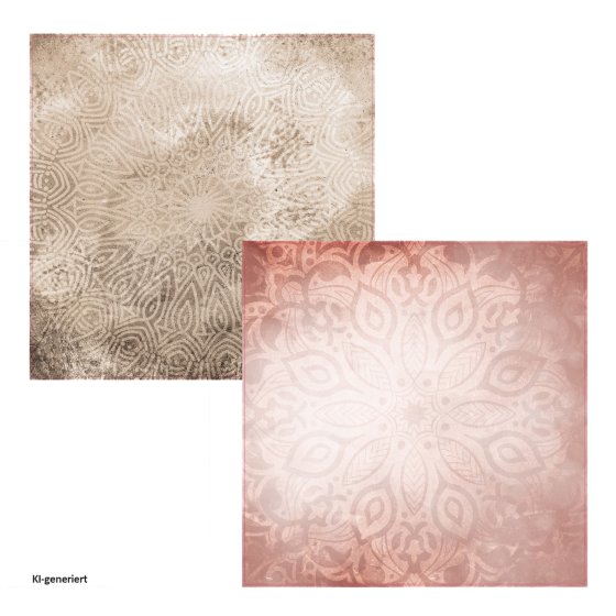 Wandbilder 2er Set Mandala 