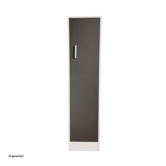 Küchenschrank Kombi S Blanca Weiß/Grau 