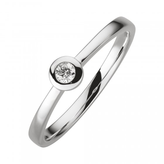 Ring Gold 585 mit Brillant 0,07ct. 