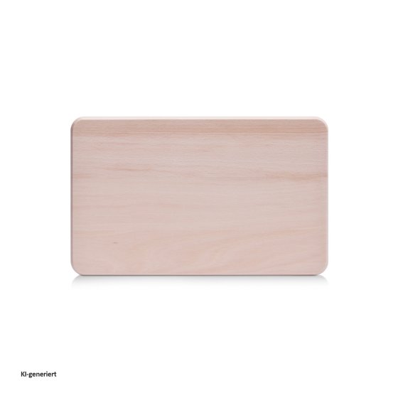 Schneidebrett eckig Buche 26 x 16 cm 