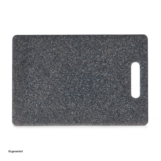 Schneidbrett 30 x 20 cm Granitoptik Anthrazit 