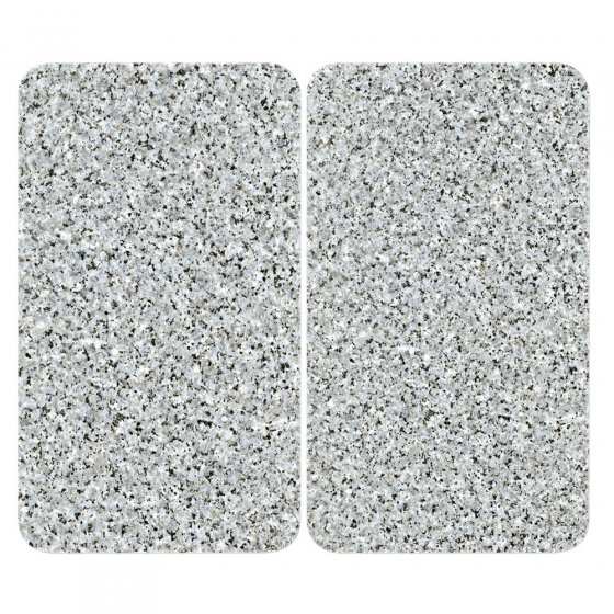 Herdabdeckplatte Universal Mod. Granit, 2er Set, für alle Herdarten geeignet 