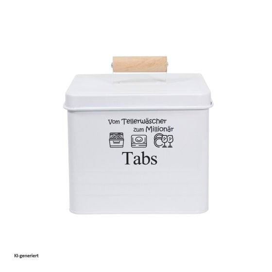 Aufbewahrungsbox Geschirrspültabs Landhaus 