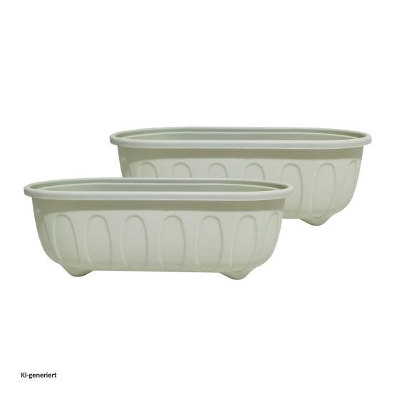 Blumenkasten Nessa Pastell 2er-Set 