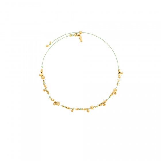 Kette 925 Sterling Silber vergoldet Glänzend 47 cm 