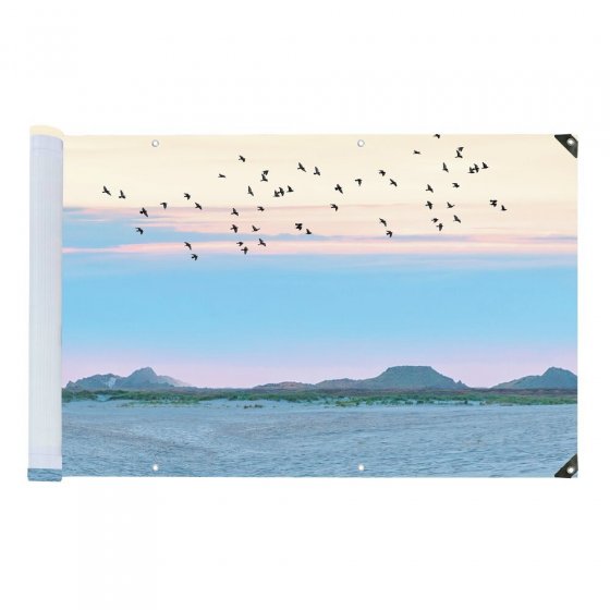 Balkon-Sichtschutz Mod. Nordseeküste, UV- und witterungsbeständig 