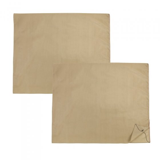 Pflanzenschutz-Vlies 100 x 120 cm, Beige, 2er Set, reißfestes Wintervlies für Pflanzen 