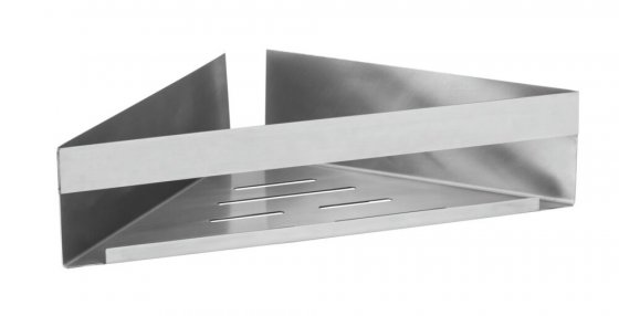 Turbo-Loc® Eckablage Mod. Genova Matt, Befestigen ohne Bohren mit Spezial-Klebepad 