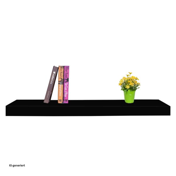 Wandregal 60 cm Altona Schwarz 