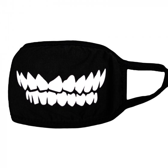 Mund-Nasen-Bedeckung Teeth