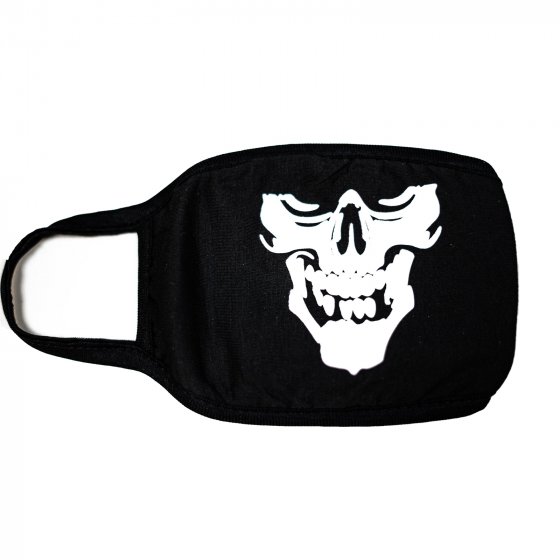 Mund-Nasen-Bedeckung Totenkopf 