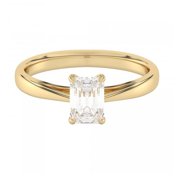 Ring 585 Gold mit im Labor gezüchteten Diamanten 1,0ct. 