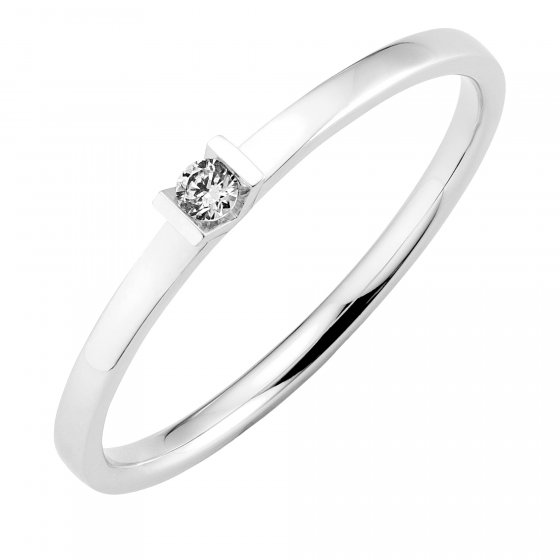 Ring 585 Gold mit Brillant 0,04ct. 