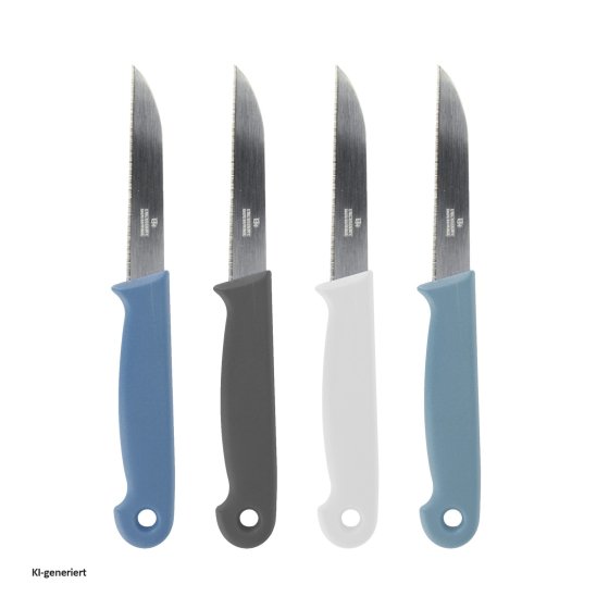 Gemüsemesser-Set, 4-teilig farbig 