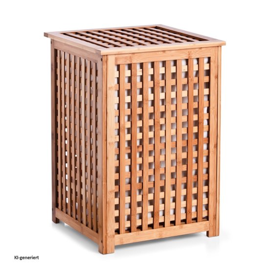Wäschesammler Bambus 