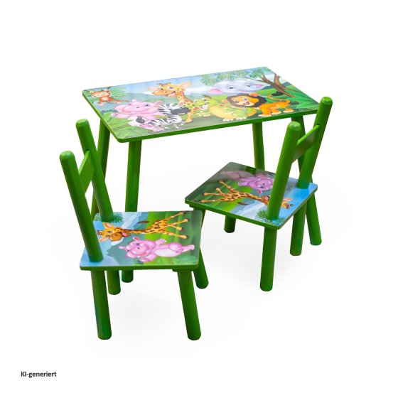 Kindertischgruppe Dschungel 