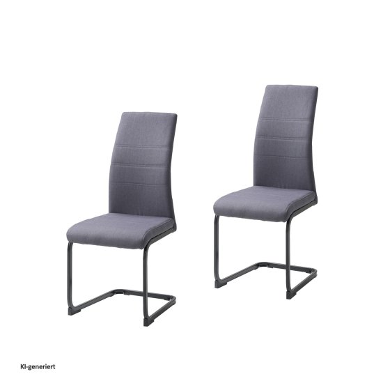 Schwingstuhl SallyP Grau 2er 